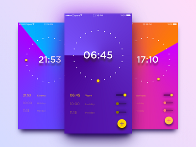 Daily UI #13_Alarm Clock