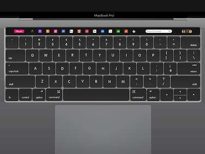 Muzli - Macbook Pro Touch Bar