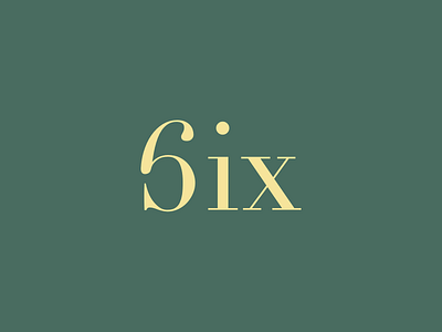 Six clever wordmark