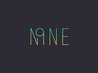 Nine clever wordmark