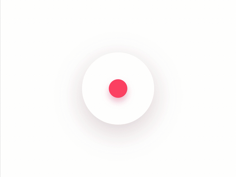 Rec Button exploration 2d animation animation icon ios material microinteraction rec stop