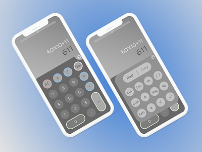 Calculator UI Challenge adobe android app apple branding calculator challenge dailyui design figma google iphone minimal pixel ui uidesign ux uxdesign xd