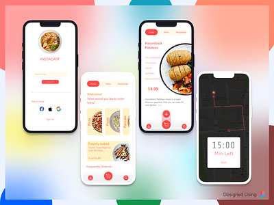 Food Ordering App Redesign