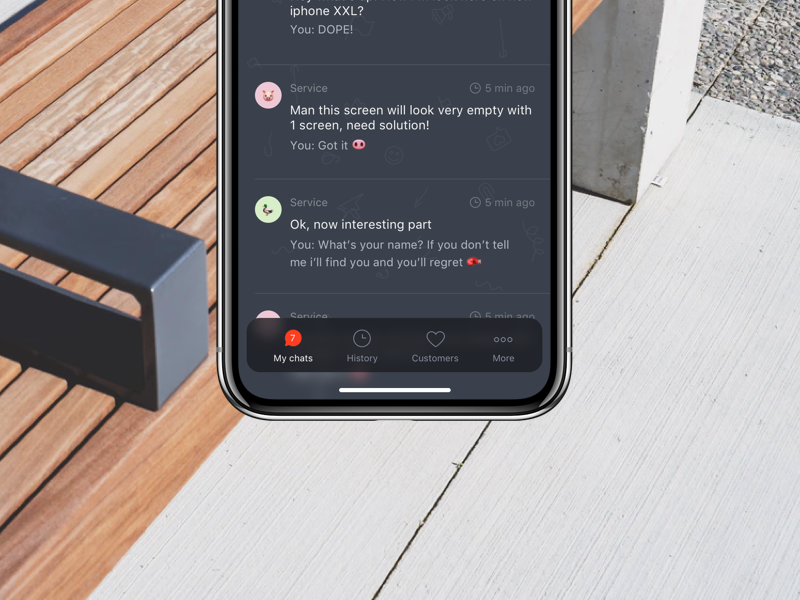 "Tab bars" thoughts by Yaroslav Samoilov on Dribbble