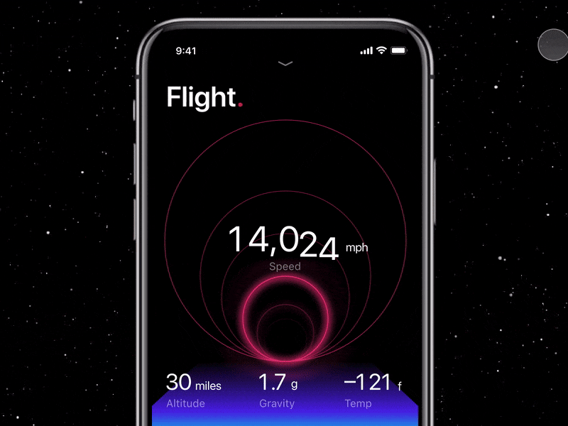 Flight app flight mobile spacedchallenge speed