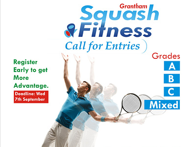 Grantham Squash Fitness Flyer