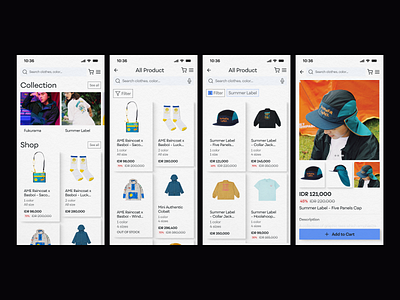 Product card design exploration ecommerce product card ui