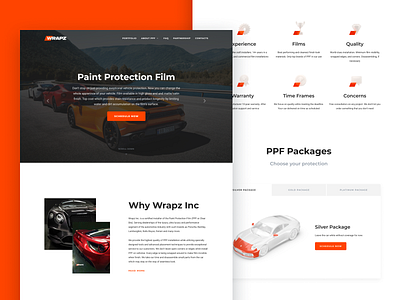 Wrapz Inc. Website 3d auto bentley car ferrari film interface landing page mainpage porsche ppf protection rolls royce tilda ui user interface web web design web site wrapz