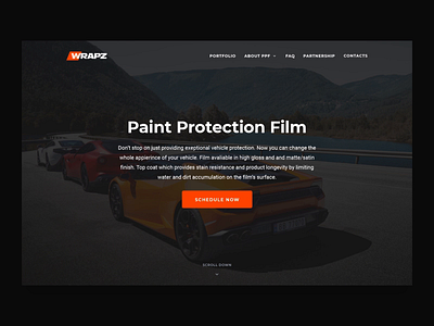 WrapzInc. UI Interaction 3d animation auto bentley c4d car cinema 4d ferrari interaction lamborghini landing page mainpage porsche protection rolls royce tilda ui interaction user interface web design wrapz