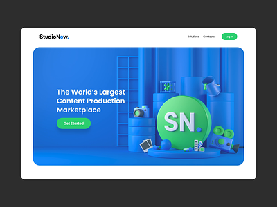 StudioNow 3d animation brand content production creative network design events icons interaction marketplace motion photo producer product production video web web design website