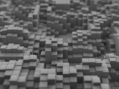 Boxes City 3d background black and white c4d c4d42 cinema cinema 4d cinema4d cloner cubes grey pattern random