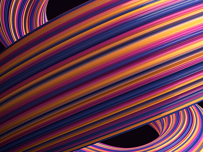 Colorful Curves 3d abstract c4d c4d42 cinema cinema4d color curve illustration wave