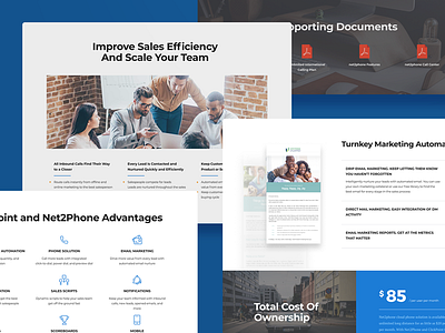 Contractors Landing Page blue clean clear crm dailyui design interface landing landing page landingpage web website white