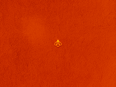 SweetIcona bee branding design icon logo orange sweet symbol