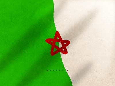 Morregia algeria design flag flags icon illustration morocco nation united vector