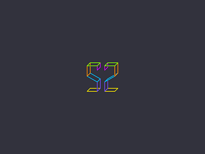 52 branding colour design grid illustration lettering letters multi number typo typography vector