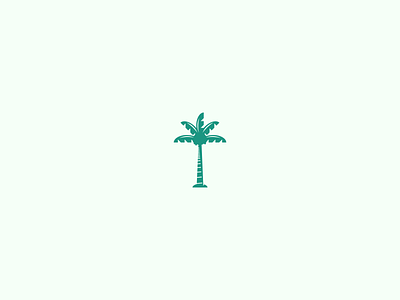 Palm beach branding design forest green icon icons identity illustration logo logos mark nature palm tree trend vector