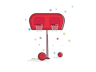 2 Dribbble Invites! (Done) artist ball basket community effort inspiration invitation invitations invite invites passion winners