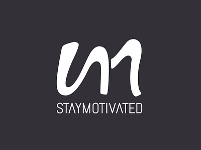 Stay Motivated brand branding design focused graphic humble logo motivated motivation motivational stay staymotivated
