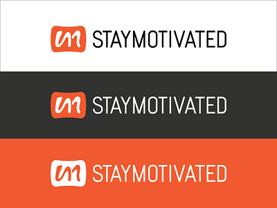 Stay Motivated brand branding logo motivated motivation refresh stay motivated
