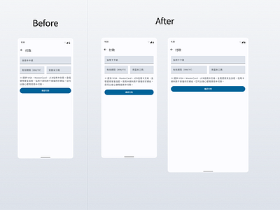 Daily UI :: 002 - Credit Card Checkout (Refine Space and RWD)