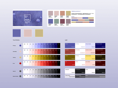 Material 3 Color Theme with Pantone Color of the Year 2022 color of the year 2022 daily ui design material 3 mobile