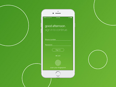 Banking App Teaser app banking fintech mobile