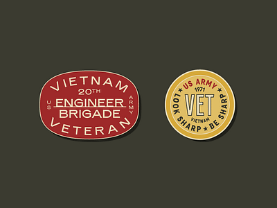 Vietnam Veteran Patches 2