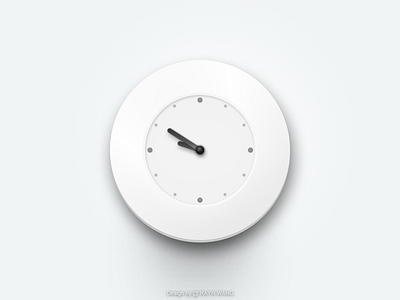 Clock clock icon time ui white