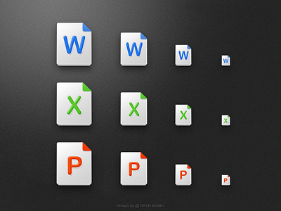 Office Icons excel microsoft office powerpoint ppt word