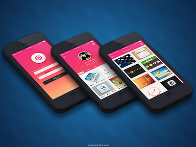 Dribbble APPS about Ryan 2.0 app dribbble icon phone ui