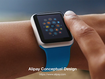 Alipay Conceptual Design alibaba alipay conceptual iwatch ui