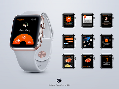 Apple Watch App by Ryan Wang on Dribbble