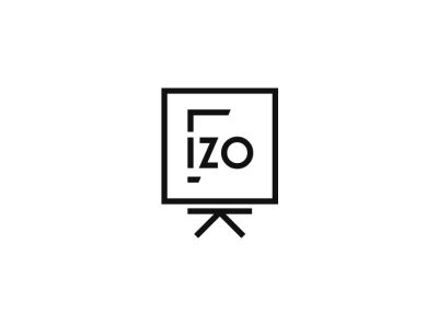 izo gallery logo design