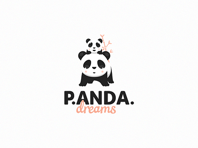 P. and A. Dreams dream logo panda