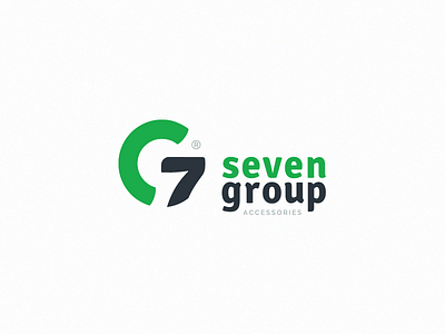 Seven Group logo logotype mark seven sign