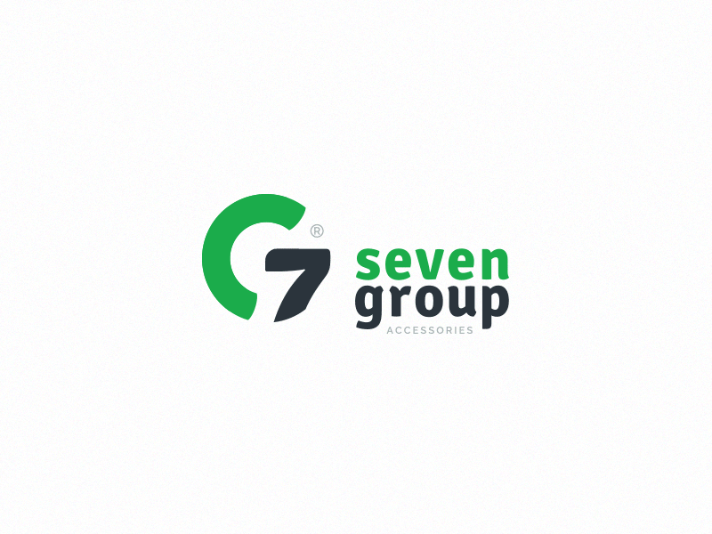 Seven Group logo logotype mark seven sign