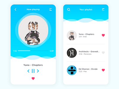 Music player concept