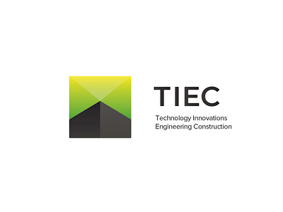 TIEC brand branding building construction engineering innovate innovation logo logotype tech technology