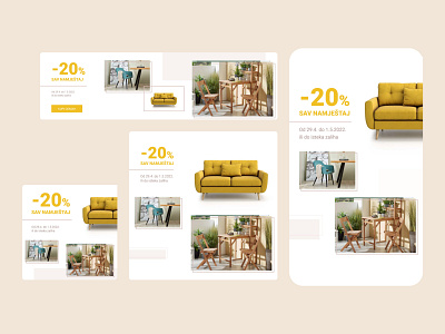 Social Media Banners - Furniture store