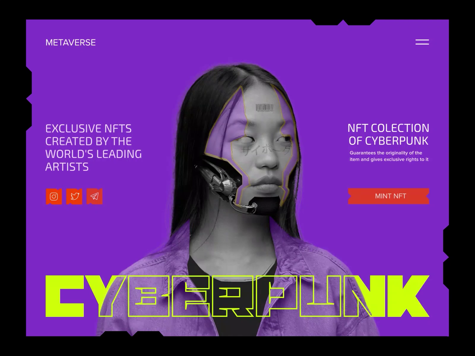 Cyberpunk | Animation by Ivan Kovalenko for Brander Agency on Dribbble