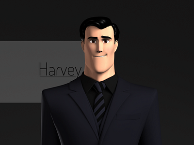 Harvey Stylised Male 3D Character