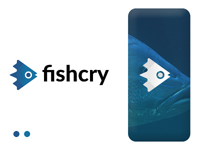 Modern minimalist Logo design for Fish Brand