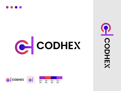 CODHEX TECHNOLOGY BRAND IDENTITY DESIGN