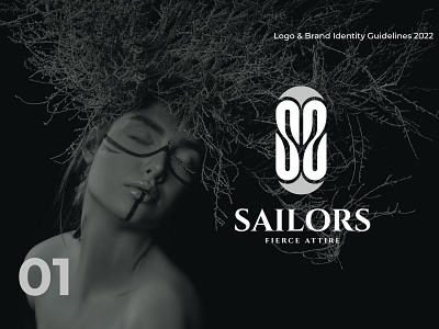 SAILORS Clothing brand logo design with S letter