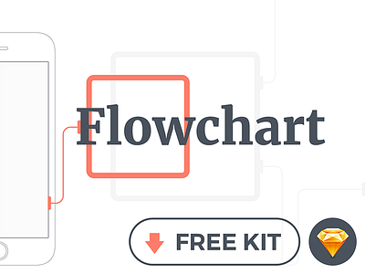 Flowcharts chart download flow flowchart free freebie kit map sketch ui ux