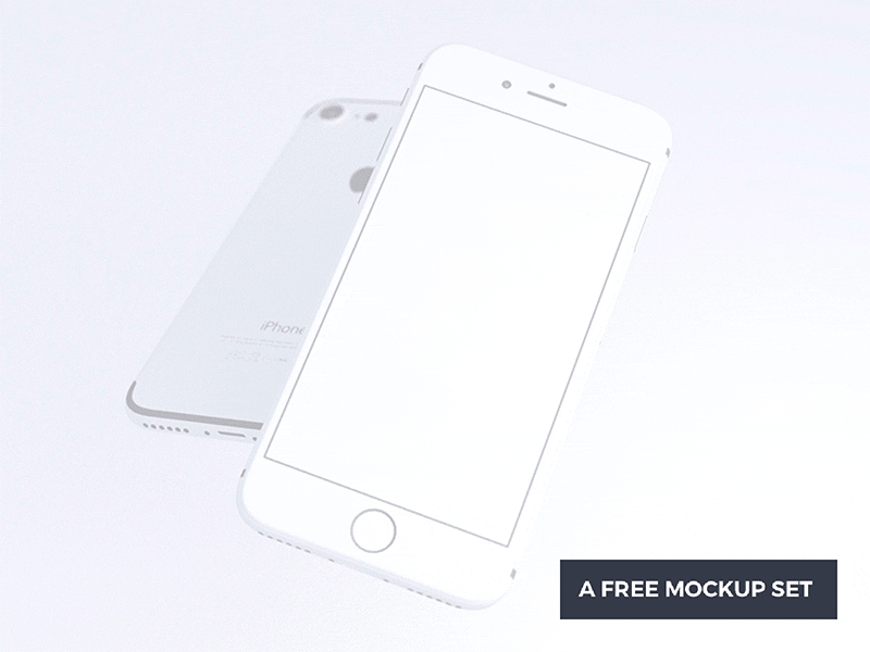 Download Free Iphone 7 Mockup Designs Themes Templates And Downloadable Graphic Elements On Dribbble