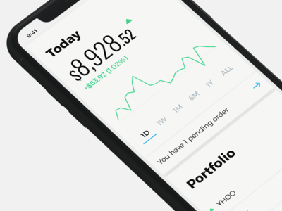 Stock trading app