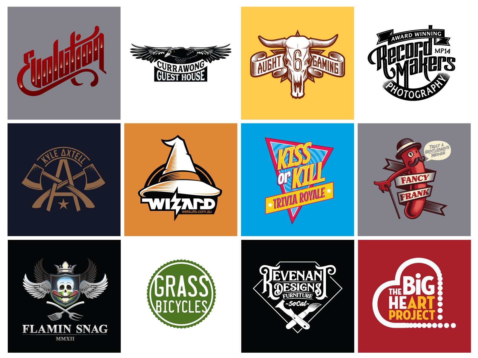 Various Logos by Leon Ryan on Dribbble