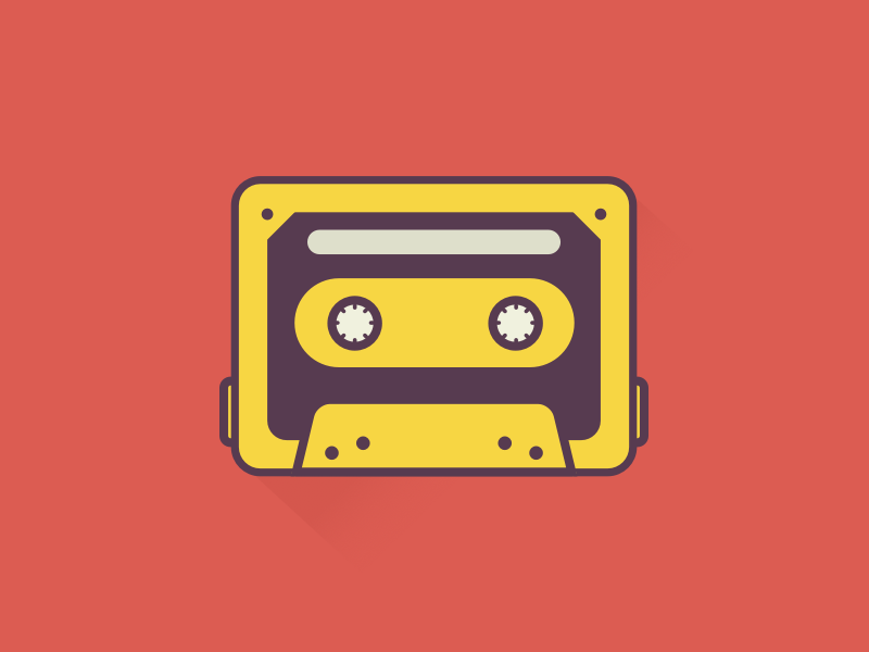 Cassette - Illustration by Benedict Jnr. Aniebonam on Dribbble